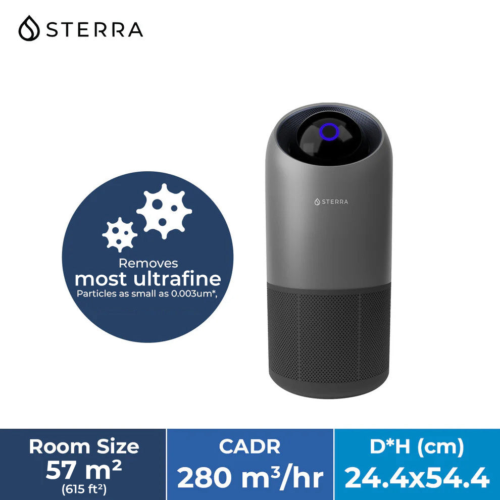 Sterra Moon™ Air Purifier - Space Grey